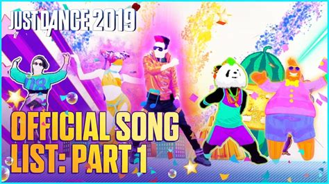 Just Dance 2019: Official Song List – Part 1 [US] - YouTube