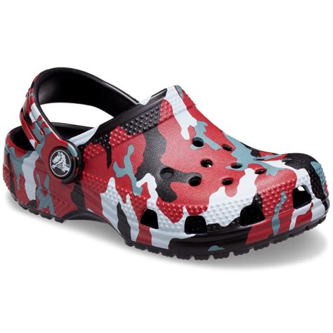 Crocs Classic Camo Boys Sandals - Kids from Charles Clinkard UK