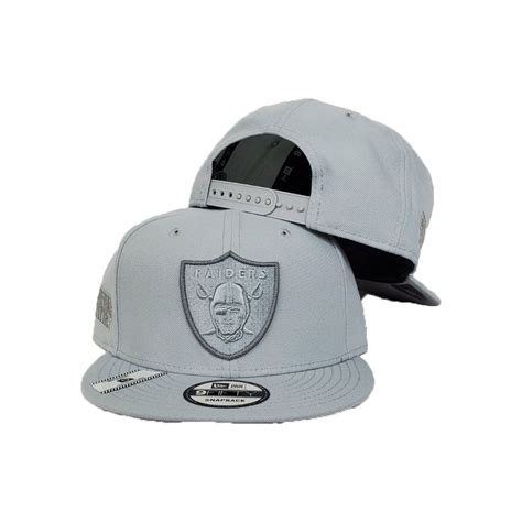 Oakland Raiders Grey Reflective XVIII Super Bowl... – Exclusive Fitted Inc.