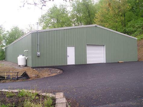 Steel Storage Building in Loyalhanna, PA - MBMI Metal Buildings