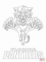 Panthers Logo Coloring Page Pages sketch template