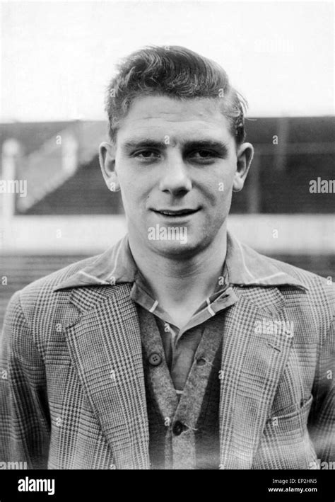 Manchester United footballer Duncan Edwards, September 1953 Stock Photo ...