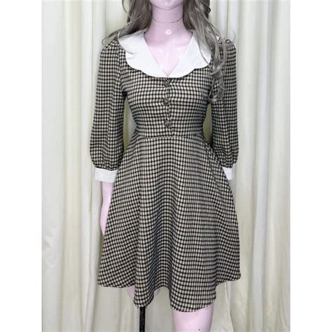 Korean Midi Dress, Women's Fashion, Dresses & Sets, Dresses on Carousell