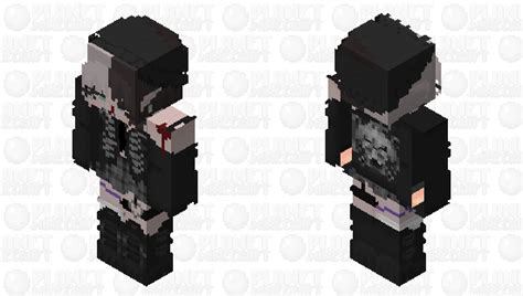 Goth Girl Minecraft Skin