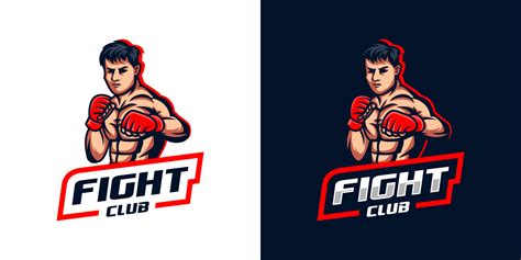 fight club logo 4577890 Vector Art at Vecteezy