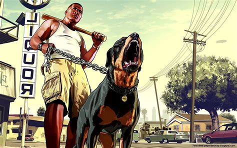 GTA 5 Chop on Dog, gta v chop HD wallpaper | Pxfuel