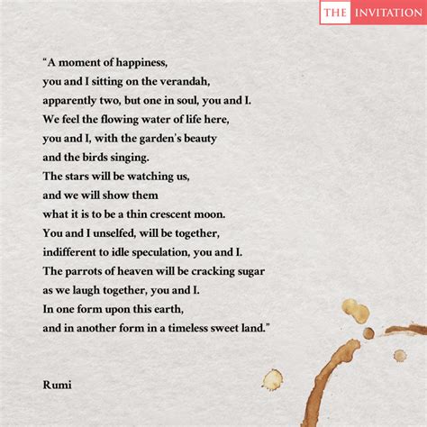 Best rumi poems about life