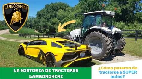 Tractores LAMBORGHINI | ¿Son como los SUPER AUTOS?🐂🚜💨 - YouTube