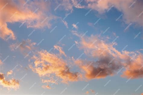 Free Photo | Pink clouds at sunset