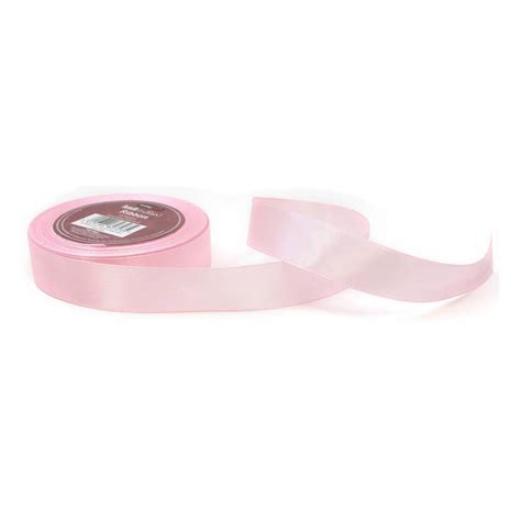 Light Pink Satin Ribbon 20 mm x 15 m | Hobbycraft