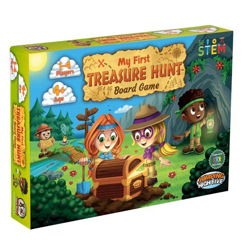 My First Treasure Hunt Board Game – Jumping High Five Games