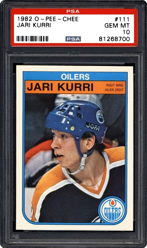 Auction Prices Realized Hockey Cards 1982 O-Pee-Chee Jari Kurri