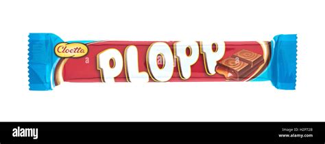 Swedish Plopp Chocolate Bar on a white background Stock Photo - Alamy