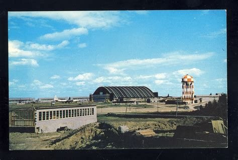 Limestone, Maine/ME Postcard, Main Hangar, Loring Air Force Base/AFB ...