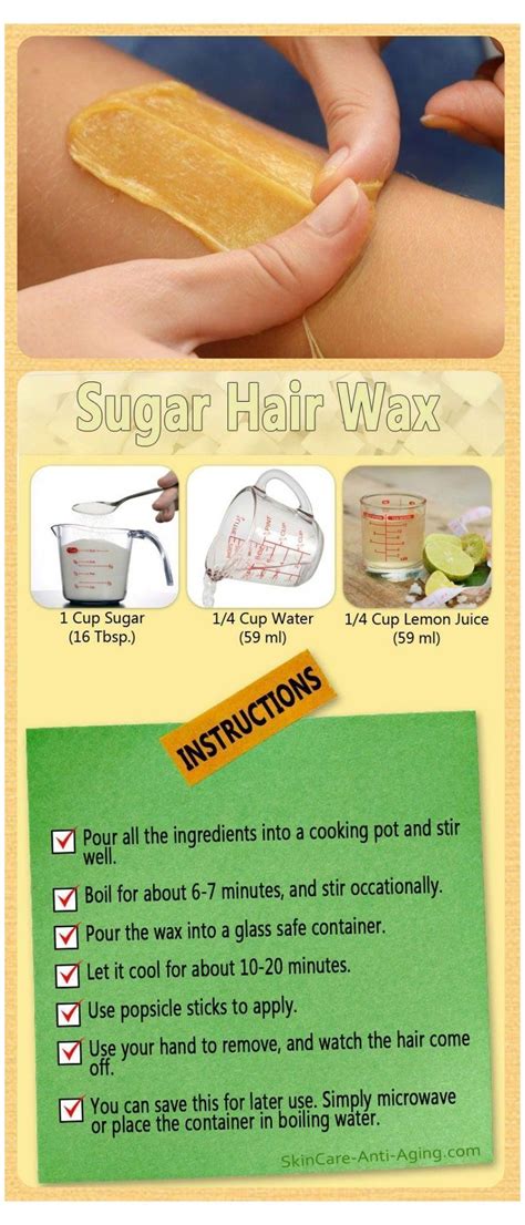 Pinterest #self #waxing #hair #removal #selfwaxinghairremoval | Diy hair wax, Skin care, Wax ...