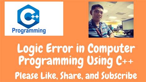 Logic Error in Computer Programming Using C++ - YouTube