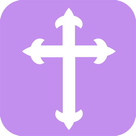 "White Latin Cross" Emoji - Download for free – Iconduck