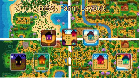 Ranking ALL Of The Farm LAYOUTS In Stardew Valley!!! [Farm Layout Tier List] - YouTube