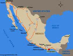 Where Is Huatulco Mexico Map