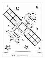 Space Coloring Pages For Kids  Itsy Bitsy Fun sketch template