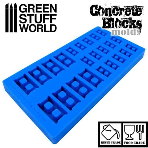 New Concrete Brick Molds From Green Stuff World