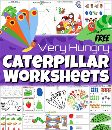 The Very Hungry Caterpillar Free Printables - FREE PRINTABLE TEMPLATES