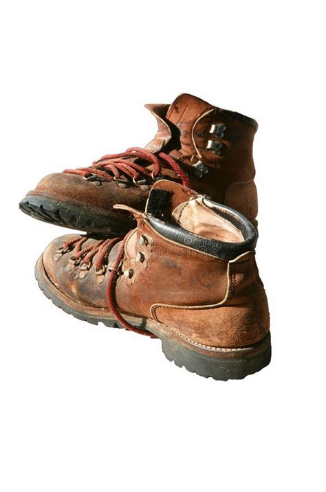 Old Hiking Boots stock photo. Image of hiking, retired - 5115768