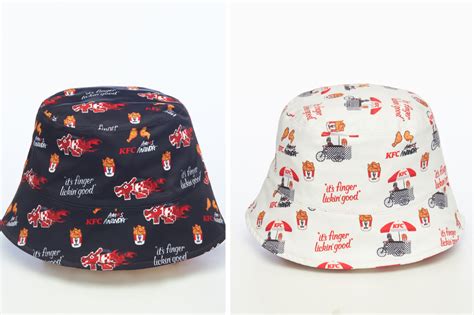 KFC x Amos Ananda Has Reversible Bucket Hats For NDP