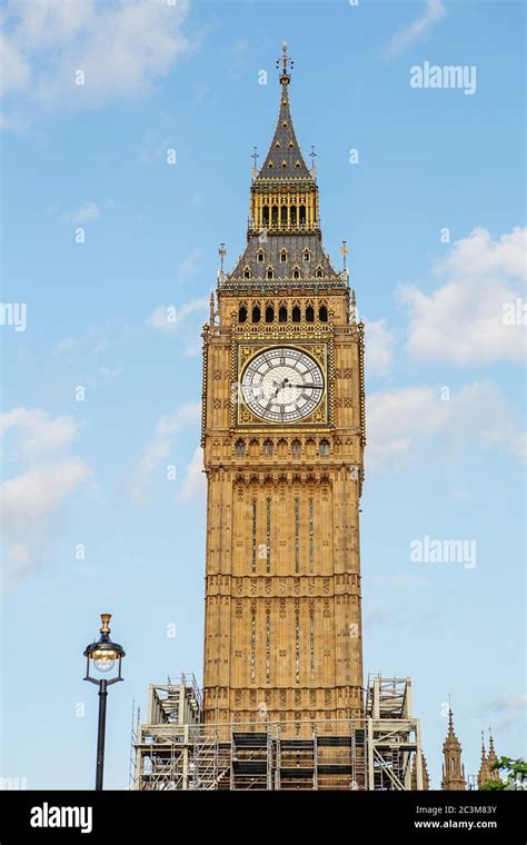 Big Ben, London, UK. A view of the popular London landmark, the clock ...