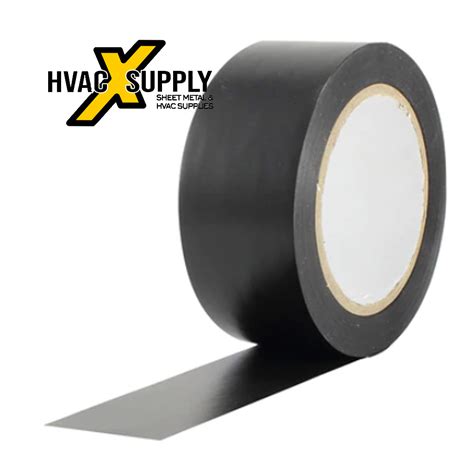 BLACK ELECTRICAL TAPE - HVAC X SUPPLY