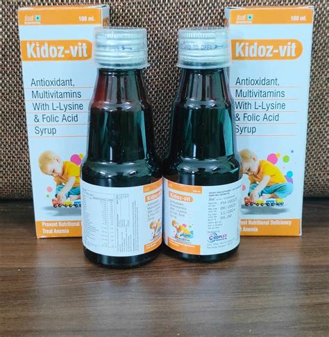 Multivitamin Syrup Kids, For Clinical, 5ml at Rs 98/bottle in Panchkula | ID: 2850265833912