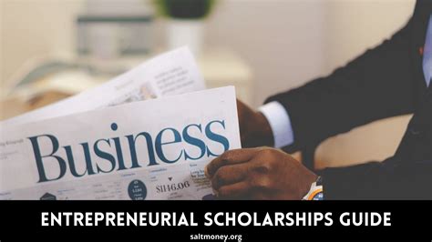 Top 5 Entrepreneurial Scholarships In 2020 [Ultimate Guide] - SaltMoney