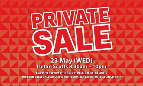 Isetan Private Sale 2012