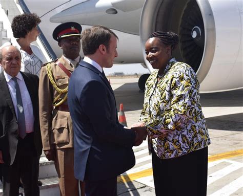 President Macron Arrives in Kenya for a Historic State Visit - For the ...