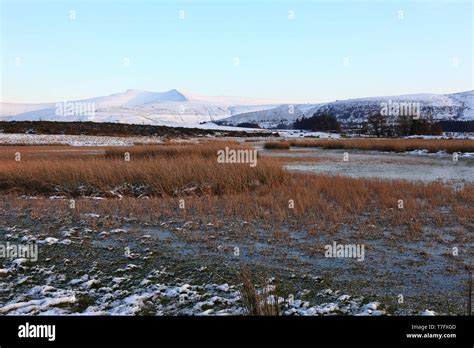 Snow Covered Pen-Y-Fan Stock Photo - Alamy