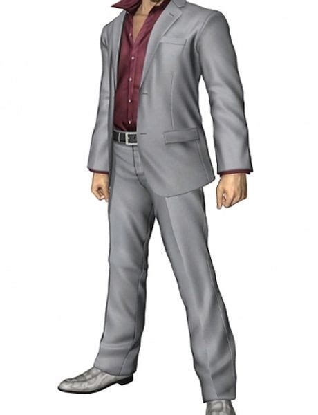 Kazuma Kiryu Yakuza Grey Suit | Kiryu, Gray suit, Dressed to kill