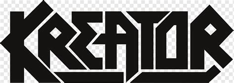 Kreator Thrash metal Logotipo do heavy metal, 3d Kreator, ângulo, texto ...