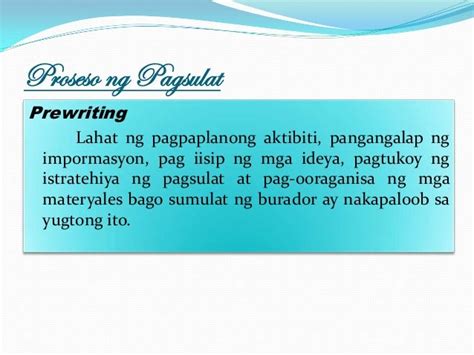 Teorya Ng Pagsulat Slideshare | pagsulatizen