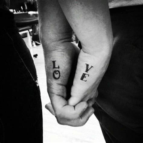 Top 100 Best Matching Couple Tattoos - Connected Design Ideas