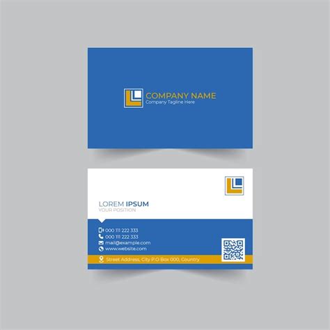 Premium Vector | Modern business cards - ready to print