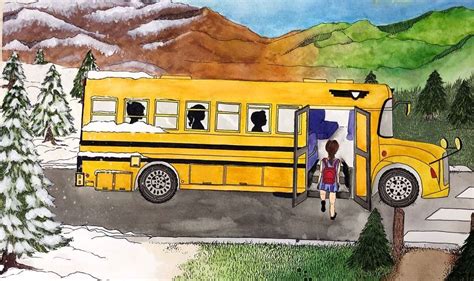 3rd Annual "A Day in the Life of a School Bus" Art Competition Scholarship Announced — Leonard ...