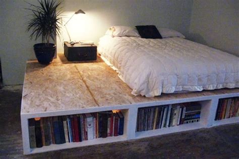 Look! DIY Platform Bed With Storage | Apartment Therapy