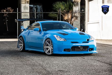 350Z With a Sport Body Kit and Rohana Custom Wheels — CARiD.com Gallery