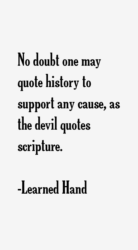 Learned Hand Quotes & Sayings