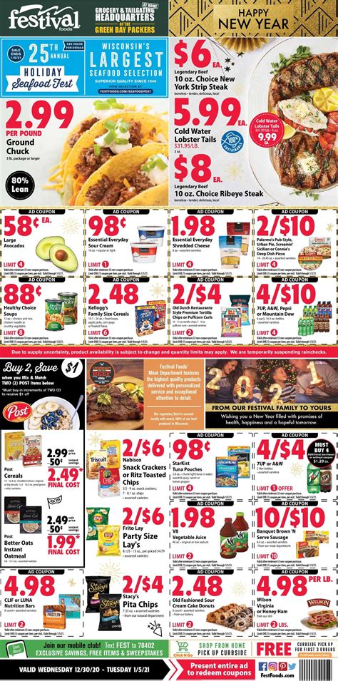 Festival Foods Sheboygan Weekly Ad - Joni Allianora