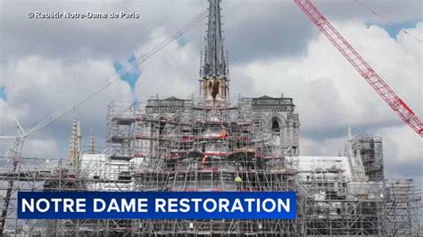 Inside Notre Dame Cathedral restoration ahead of summer Olympic games ...