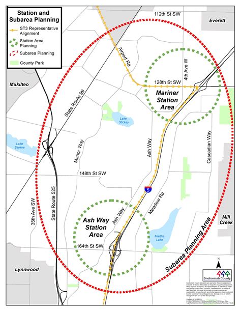 Map Of Snohomish County Washington