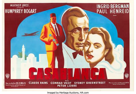 Rare French Casablanca Poster Reaches $143,000 At Heritage