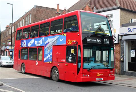 London Bus Routes | Route 151: Wallington - Worcester Park | Route 151 ...