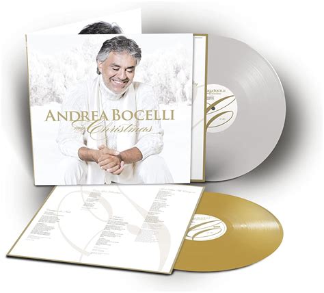 Andrea Bocelli - My Christmas: Deluxe (White and Gold Coloured Vinyl ...